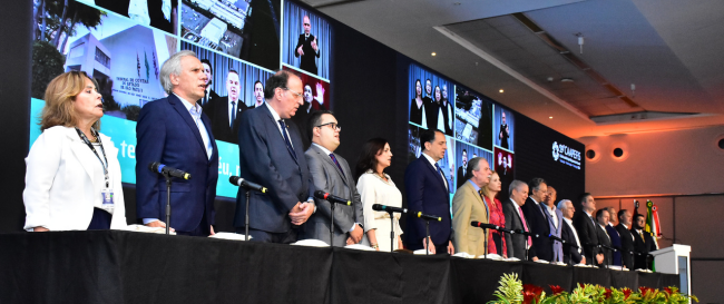 Procuradora-Geral de Contas enaltece o trabalho dos auditores de controle externo na abertura do CAAPEFIS