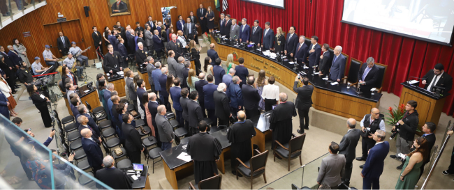 Em cerimônia solene, TCESP empossa o Conselheiro Wagner de Campos Rosário