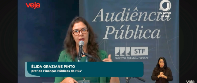 Procuradora de Contas é convidada por Ministro do STF para Audiência Pública sobre emendas parlamentares impositivas