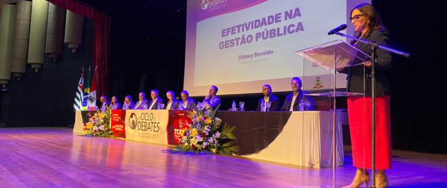 27º Ciclo de debates: Procuradora-Geral de Contas participa do encontro em São José do Rio Preto