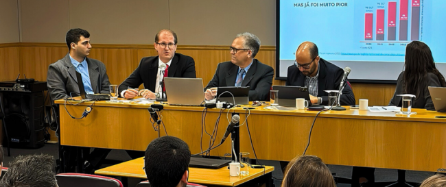 Procurador de Contas participa de debate sobre "Cuidados Jurídicos na Cessão de Créditos Públicos”